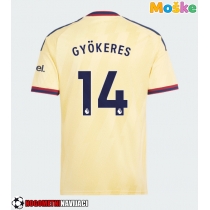 Moške Nogometnih dresov Arsenal Viktor Gyokeres #14 Tretji 2026-27 Kratki rokavi